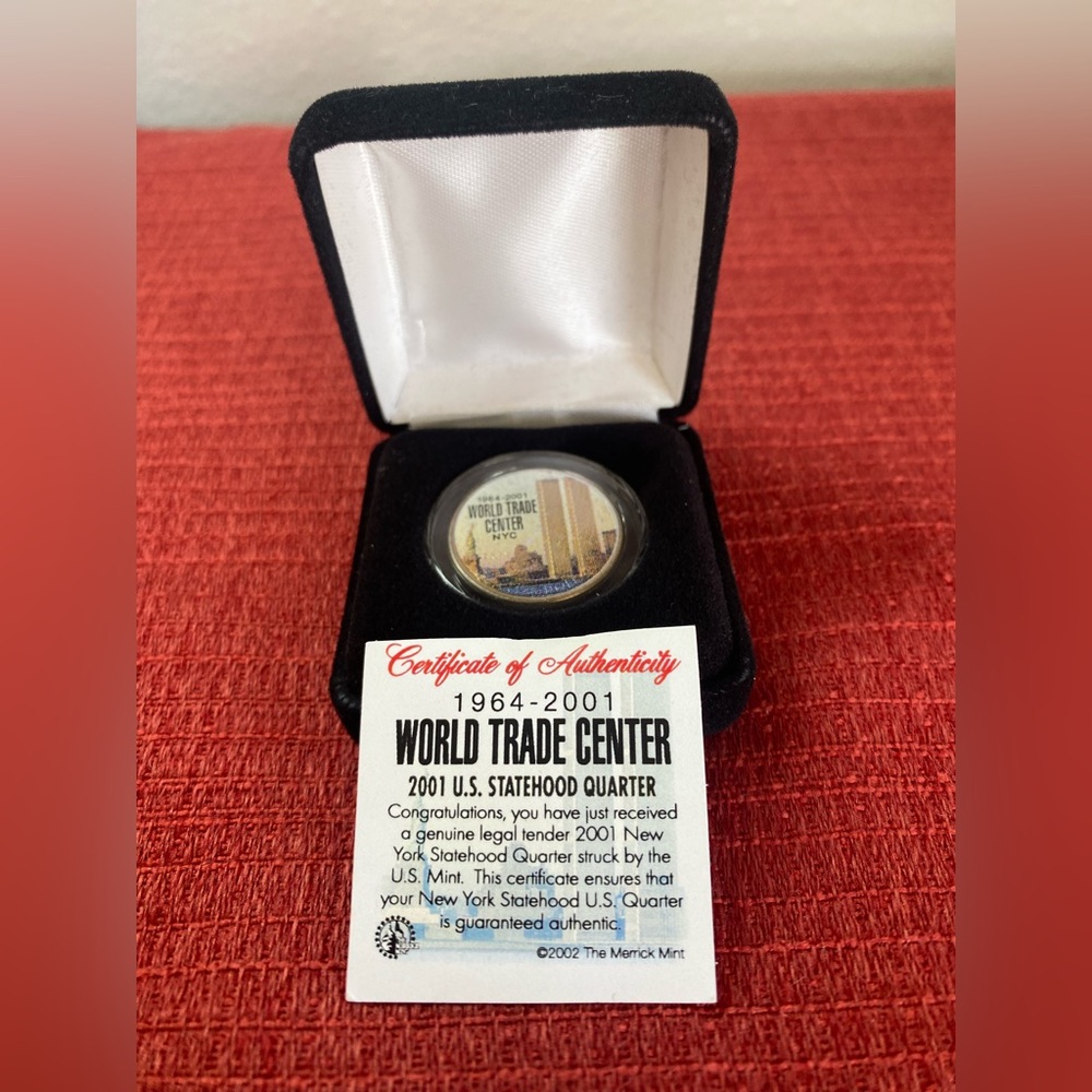 NWT..World Trade Center Commemorative 2-Coin set